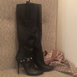 Black Leather Boots